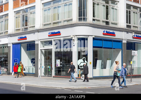 Nationwide Building Society, Tottenham Court Road, Fitzrovia, London Borough of Camden, Greater London, Angleterre, Royaume-Uni Banque D'Images
