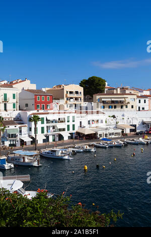 Moll de cales harbour, Es Castell, Menorca Banque D'Images