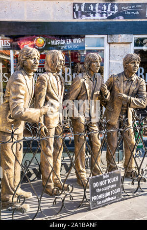 Varadero, Cuba - 6 janvier 2019 : l'image des Beatles restaurant situé dans la ville de plage de Varadero, Cuba. Banque D'Images