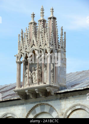 Camposanto Monumentale, cimetière, Piazza dei Miracoli (Place des Miracles, la Piazza del Duomo, la place de la Cathédrale, Pise, Toscane, Toscane, Italie, Europe Banque D'Images