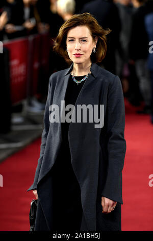 Gina McKee participant à la Catherine la Grande le dépistage à Curzon Mayfair, Londres, Théâtre. Banque D'Images