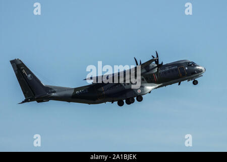 CASA C-295M de la Force aérienne tchèque Banque D'Images