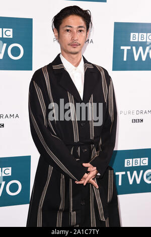 Londres, Royaume-Uni. 25 Septembre, 2019. Londres, Royaume-Uni. 25 septembre 2019 : à l' Kubozuka Yosuke GIRI/HAJI' au Curzon Bloomsbury, Londres. Photo : Steve Sav/Featureflash Crédit : Paul Smith/Alamy Live News Banque D'Images