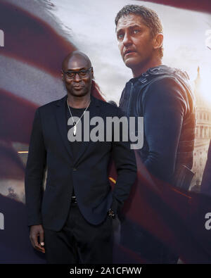 'Ange est tombé' en première mondiale au Théâtre du Village Le 20 août 2019 à Westwood, CA comprend : Lance Reddick Où : Westwood, California, United States Quand : 21 août 2019 Credit : Nicky Nelson/WENN.com Banque D'Images