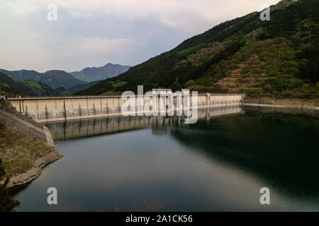 Takizawa Barrage dans Chichibu, le Japon. Banque D'Images