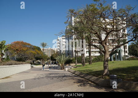 L'Université de Tel Aviv, campus principal Banque D'Images