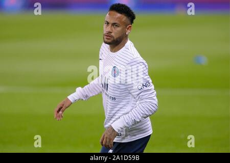 Football Ligue 1, PSG v Reims, Parc des Princes, Paris, France. 25 Septembre, 2019. Neymar Jr, 644/crédit : cordon CORDON PRESS/Alamy Live News Banque D'Images