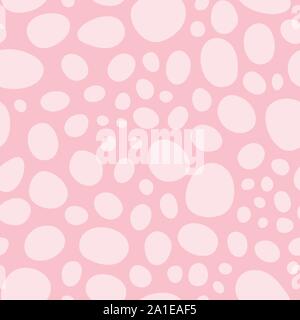 Rose à la main des cercles et formes d'un silhouette ovale jeté abstract pattern transparente. Fond vecteur conception design. Illustration de Vecteur