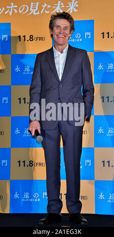 Tokyo, Japon. 26 Sep, 2019. L'acteur Willem Dafoe assiste à la première mondiale au Japon pour le film 'à l'éternité's Gate" à Tokyo, Japon le Jeudi, Septembre 26, 2019. Photo par Keizo Mori/UPI UPI : Crédit/Alamy Live News Banque D'Images