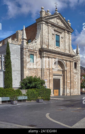 Église de San Agustín, siège de l'Archive Municipal de la ville de Valladolid, Castille et Leon, Espagne, Europe Banque D'Images