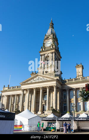 Hôtel de Ville de Bolton, Bolton, Victoria Square, Greater Manchester, Angleterre, Royaume-Uni Banque D'Images