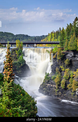 Kakabeka Falls, près de Thunder Bay, Ontario, Canada. Banque D'Images