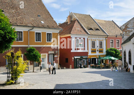 Szentendre, une ville au bord de la rivière près de la capitale, Budapest. Hongrie Banque D'Images