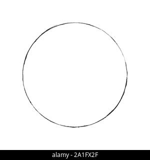 Châssis circulaire mince Illustration de Vecteur