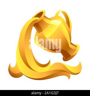 Verseau signe du zodiaque, horoscope d'or symbole. Illustration de Vecteur