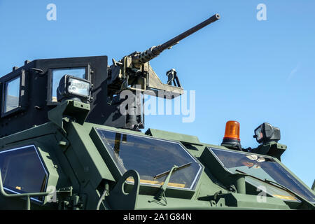 Oshkosh M-ATV est une mine résistant embuscade protégé - MRAP véhicule Armée polonaise Banque D'Images