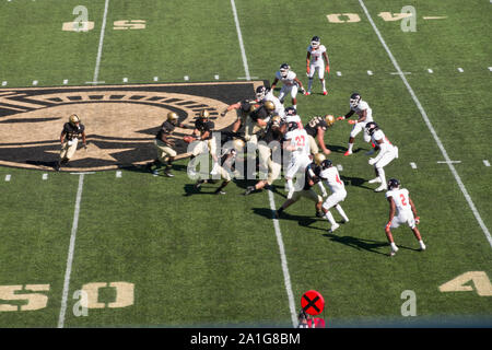 Stade de Football miche à l'Académie militaire, West Point, NY, USA Banque D'Images