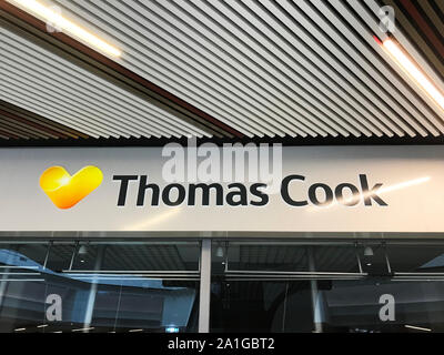 23 Septembre 2019 Thomas Cook s'effondre, UK - 23 Sep 2019 Maidstone Kent South East Thomas Cook Store Banque D'Images