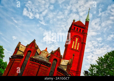 Lancaster Theological Seminary. Collège, École pour la divinité des étudiants préparant à entrer dans le ministère. Banque D'Images