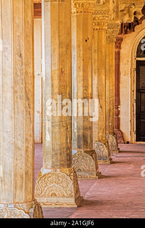 Le Fort Amber temple au Rajasthan Jaipur en Inde Banque D'Images