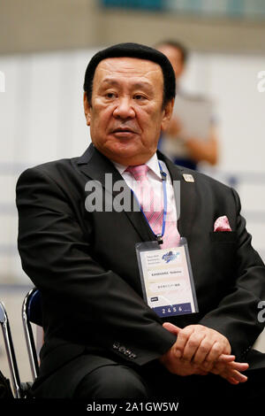 Makuhari Messe, Chiba, Japon. 27 Sep, 2019. Noboru Kanehara, 27 septembre 2019 - Taekwondo : READY STEADY TOKYO - Taekwondo à Makuhari Messe, Chiba, Japon. Credit : Naoki Morita/AFLO SPORT/Alamy Live News Banque D'Images