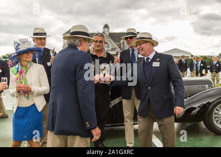 Cobble Beach Classic Car Show Banque D'Images