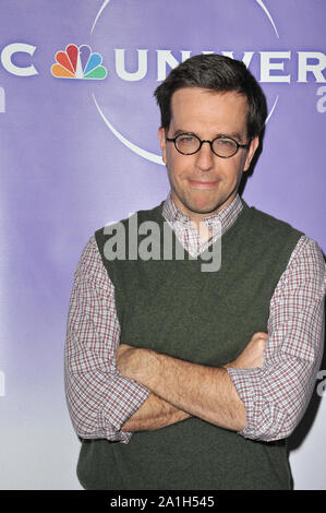 LOS ANGELES, CA. 15 janvier 2011 : Ed Helms à la NBC Universal Press Tour d'hiver 2011 à l'hôtel Langham Huntington, Pasadena. © 2011 Paul Smith / Featureflash Banque D'Images