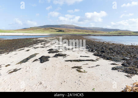 Coral Beach à Claigan sur l'île de Skye Banque D'Images