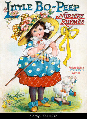 LITTLE BO PEEP comptine environ 1920 caractères Banque D'Images