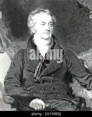 THOMAS YOUNBG (1773-1829) Physicien anglais et polymathe Banque D'Images