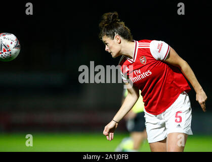 Manchester, Angleterre - 26 SEPTEMBRE : Jennifer Beattie d'Arsenal pendant l'UEFA Women's Champions League Round 32 match aller 2e entre les femmes et Arsenal Banque D'Images