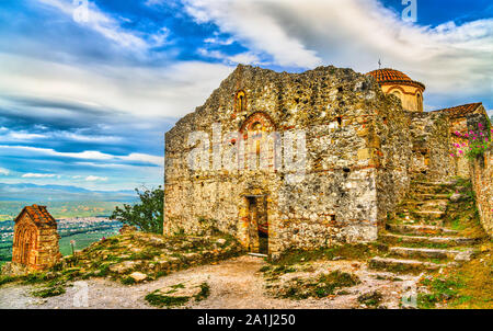 Église de Saint Nicholas à Mystras, Grèce Banque D'Images