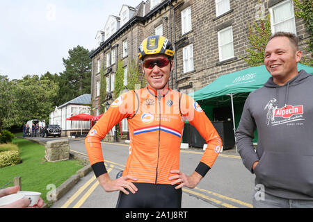 Harrogate, Royaume-Uni. 27 Sep, 2019. HARROGATE, 27-09-2019, randonnée à vélo, wk wielrennen, worldchampionships, Mike teunissen Crédit : Pro Shots/Alamy Live News Banque D'Images