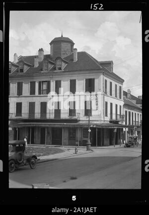 Maison Napoléon sur Chartres Street, La Nouvelle-Orléans Banque D'Images