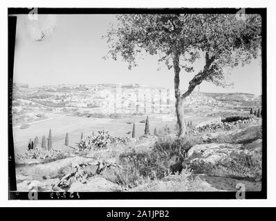 Nazareth. Vue générale de l'Orient Banque D'Images