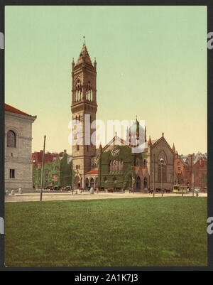 Nouvelle Église, Old South Boston. Banque D'Images