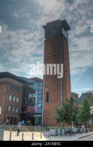 La Tour, tour d'observation à la Royal Shakespeare Company Theatre à Stratford-Upon-Avon UK Banque D'Images