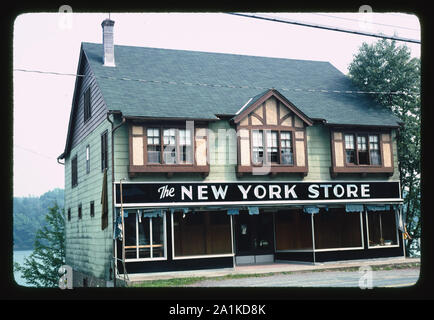 Magasin de New York, Lake Huntington, New York Banque D'Images