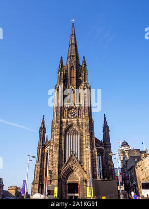 Le moyeu à l'Edinburgh Festival Centre sur le Royal Mile, dans la Vieille Ville Edimbourg en Ecosse Banque D'Images