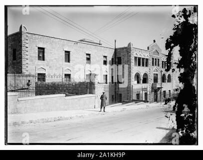 Nouvelle Jérusalem et les banlieues. Le bâtiment de la Reine d'Éthiopie. Les prophètes de la rue Banque D'Images