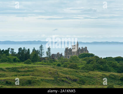 Glengorm Château. Isle of Mull, Scotland Banque D'Images