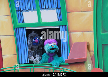 Muppet Show. Macy's Thanksgiving Day Parade. New-York. USA. Banque D'Images