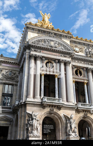 L'Opéra de Paris ou Palais Garnier, Place de l'Opéra, Paris, France Banque D'Images