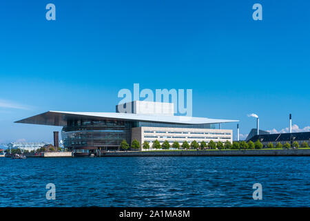 L'Opéra de Copenhague sur l'île de Holmen, Copenhague, Danemark, Europe. Banque D'Images