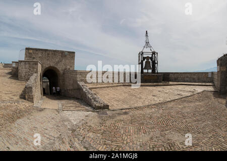 La forteresse de Civitella del Tronto Banque D'Images