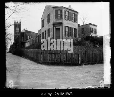 Maison ancienne, 9 & Md. Ave., NW, Washington, D.C. [] Banque D'Images