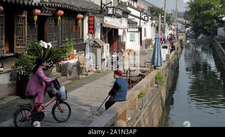 Générations (Suzhou, Chine), de la vieille ville. Banque D'Images