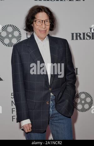 New York, NY, USA. 27 Sep, 2019. Fran Lebowitz aux arrivées de l'irlandais en première mondiale au Festival du Film de New York 2019 (NYFF), Alice Tully Hall au Lincoln Center, New York, NY Le 27 septembre, 2019. Credit : Kristin Callahan/Everett Collection/Alamy Live News Banque D'Images