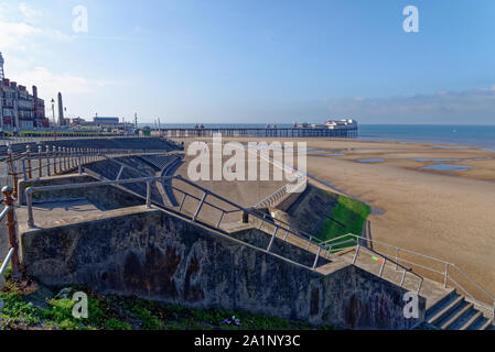 Pleasure Beach Blackpool communément appelé Pleasure Beach Resort ou simplement plaisir Beach en Angleterre. Photo prise le 19 septembre 2019 - bl Banque D'Images