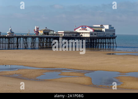 Pleasure Beach Blackpool communément appelé Pleasure Beach Resort ou simplement plaisir Beach en Angleterre. Photo prise le 19 septembre 2019 - bl Banque D'Images